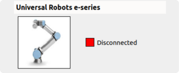 Robot disconnected