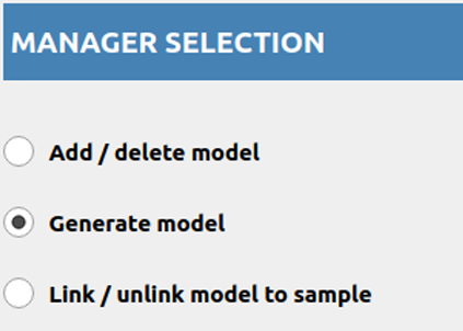 Generate model