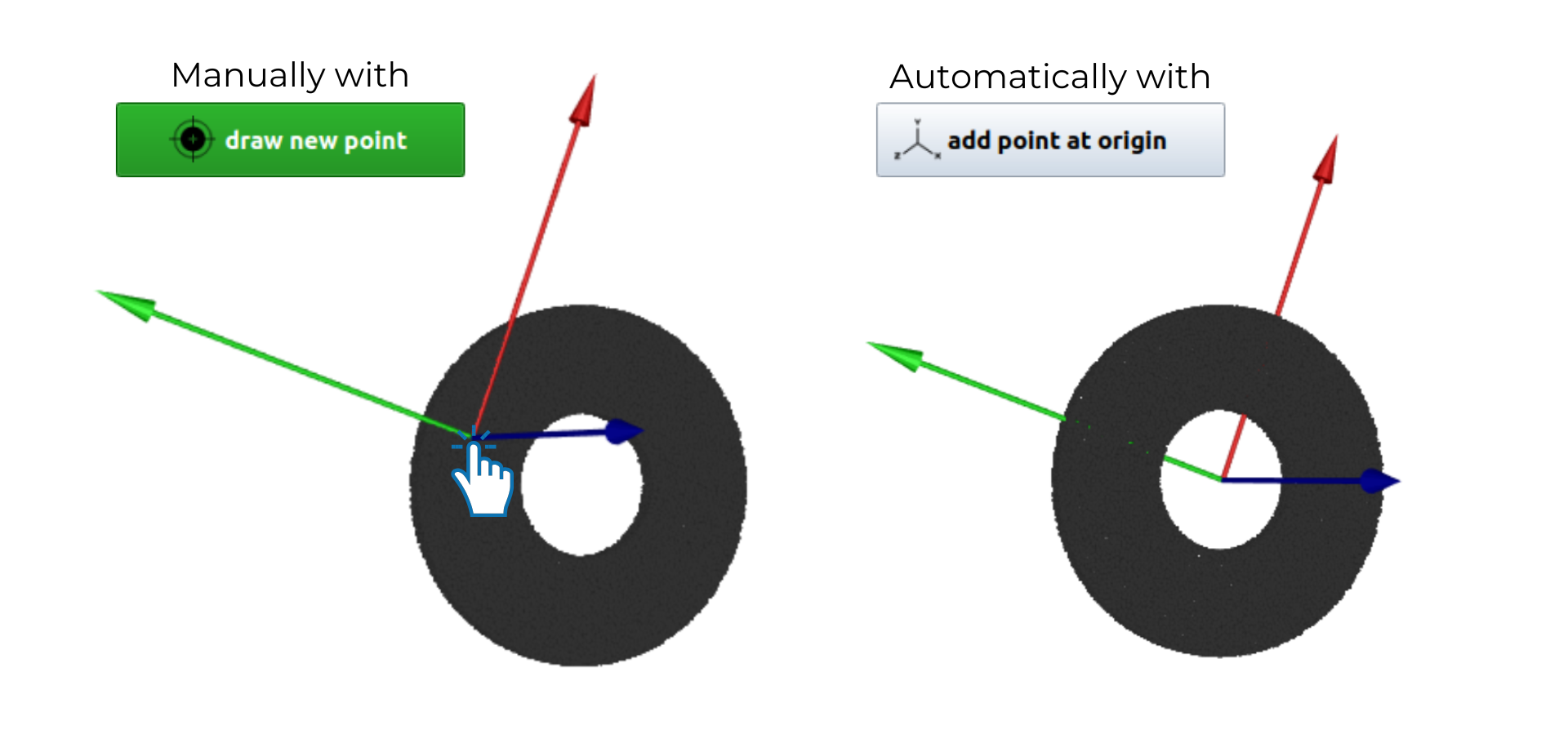 Draw point