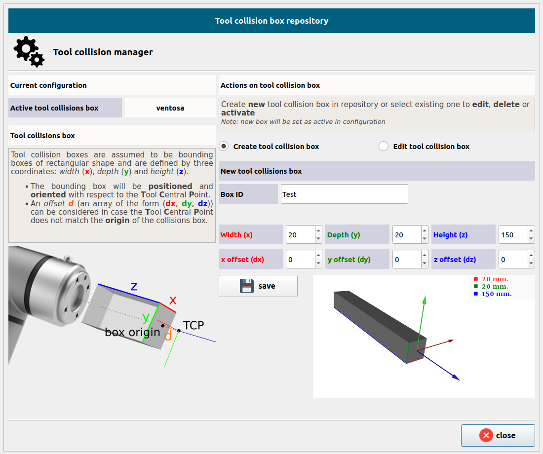 Tool Collision Manager