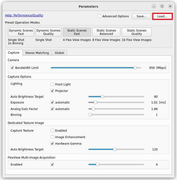 Camera Parameters