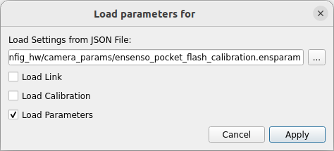 Load Calibration Apply