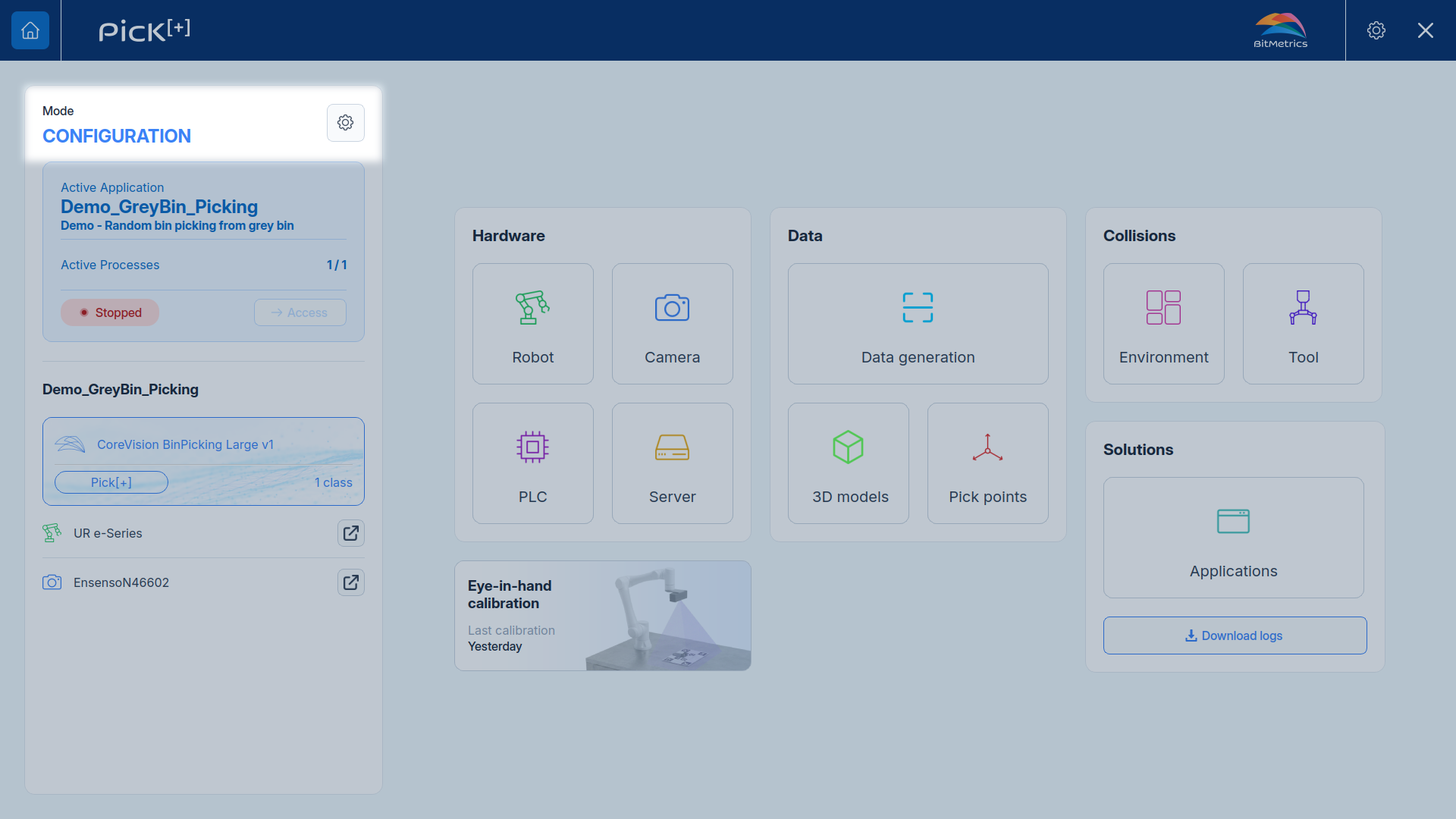 Application Mode Settings