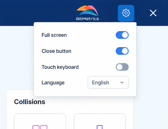 Home Screen Top Bar