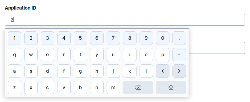 Screen Keyboard Button