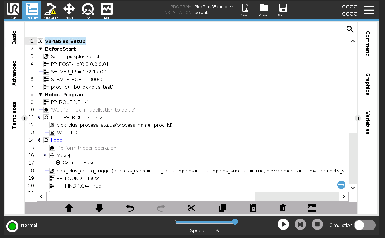 PolyScope 5.x example program